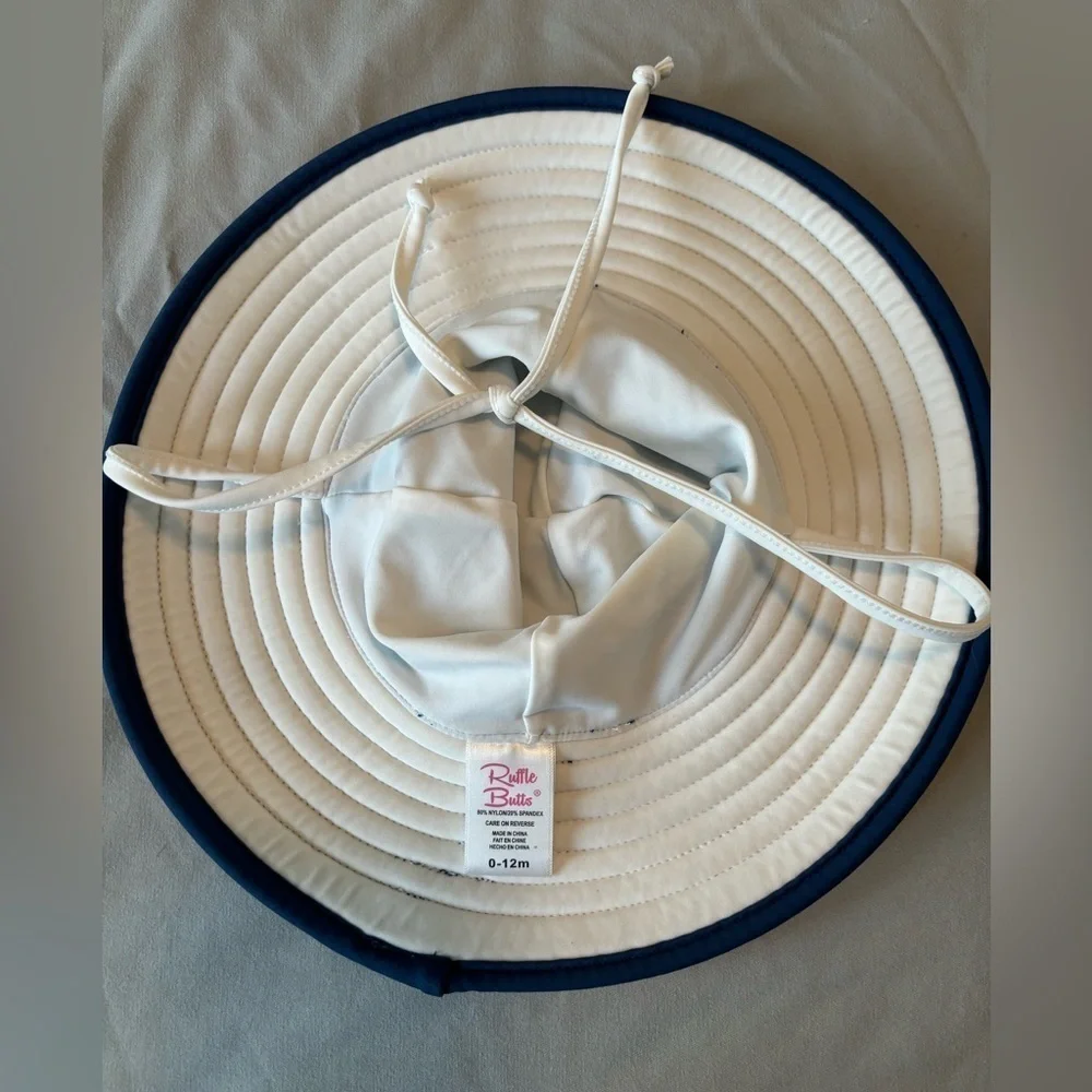 Baby Swim Hat Rufflebutts - Size 0-12 months